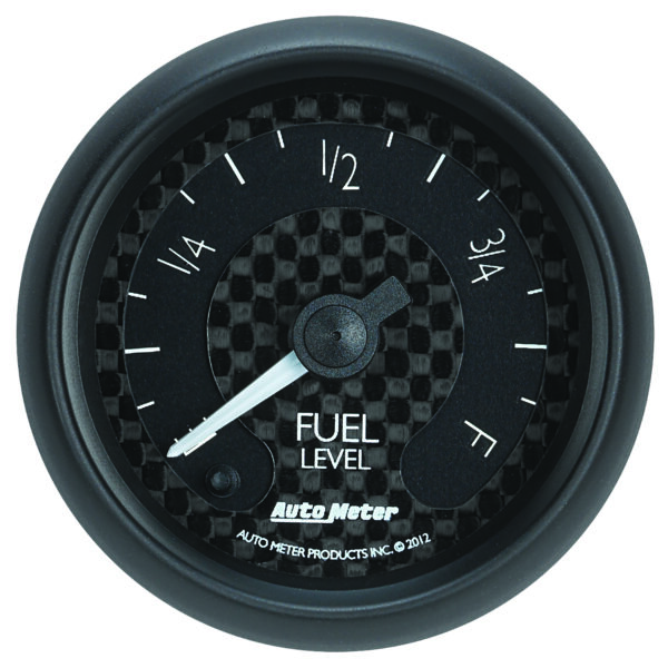 AUTOMETER Fuel Level Gauge 2 1/16", Programmable, Gt