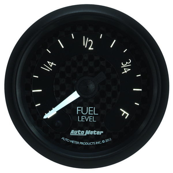 AUTOMETER Fuel Level Gauge 2 1/16", Programmable, Gt - Image 4