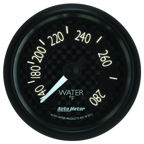 AUTOMETER Water Temperature Gauge 2 1/16", 280°f, Mech, Gt - Image 4
