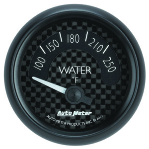 AUTOMETER Water Temperature Gauge 2 1/16", 250°f, Elec, Gt