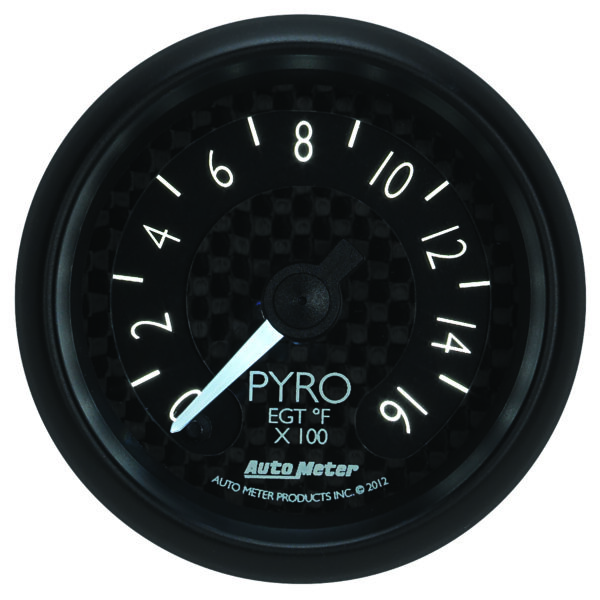 AUTOMETER EGT Pyrometer Gauge 2 1/16", 1600°f, Digital Stepper Motor, Gt - Image 4