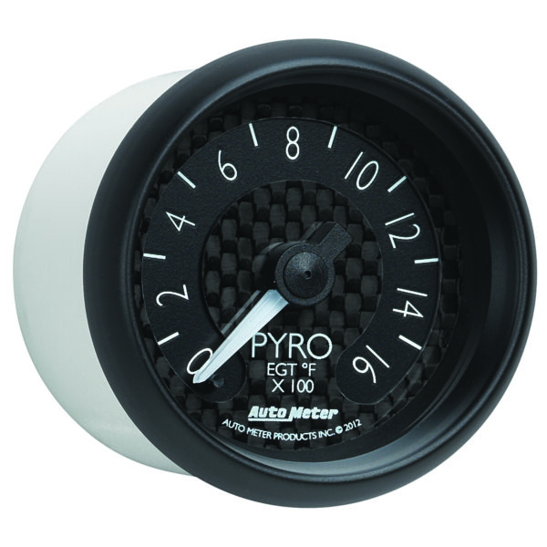 AUTOMETER EGT Pyrometer Gauge 2 1/16", 1600°f, Digital Stepper Motor, Gt - Image 5