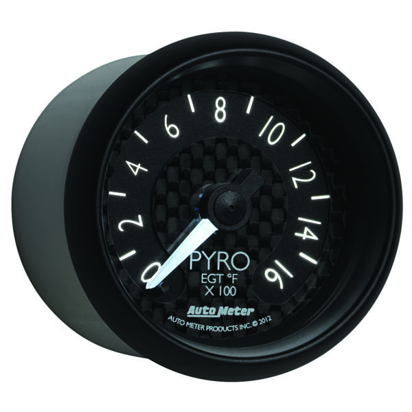 AUTOMETER EGT Pyrometer Gauge 2 1/16", 1600°f, Digital Stepper Motor, Gt - Image 6