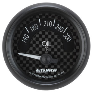AUTOMETER Oil Temperature Gauge 2 1/16", 300°f, Elec, Gt