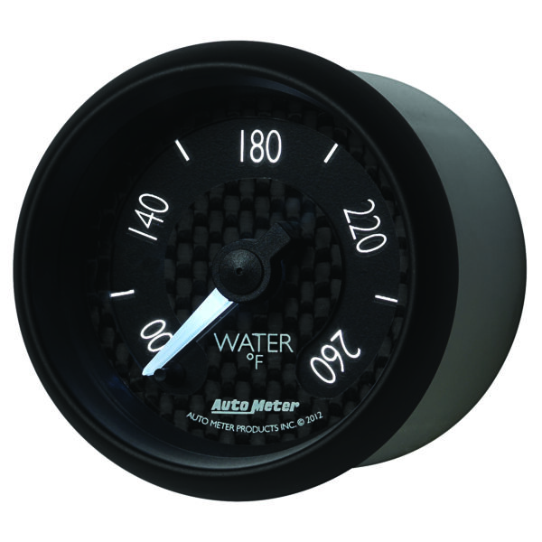 AUTOMETER Water Temperature Gauge 2 1/16", 260°f, Digital Stepper Motor, Gt - Image 3