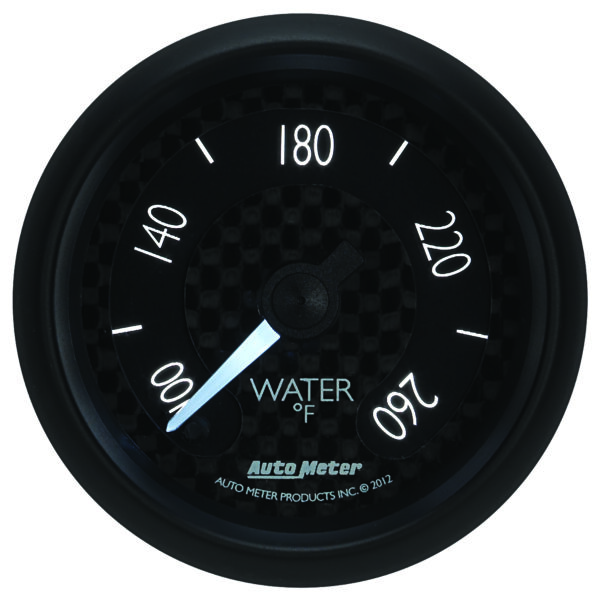 AUTOMETER Water Temperature Gauge 2 1/16", 260°f, Digital Stepper Motor, Gt - Image 4