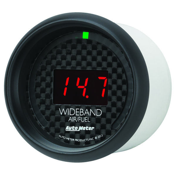 AUTOMETER Wideband Air/Fuel Ratio AFR Gauge Street, 2 1/16", 10:1-17:1, Digital, Gt - Image 2