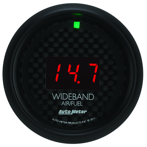 AUTOMETER Wideband Air/Fuel Ratio AFR Gauge Street, 2 1/16", 10:1-17:1, Digital, Gt - Image 4