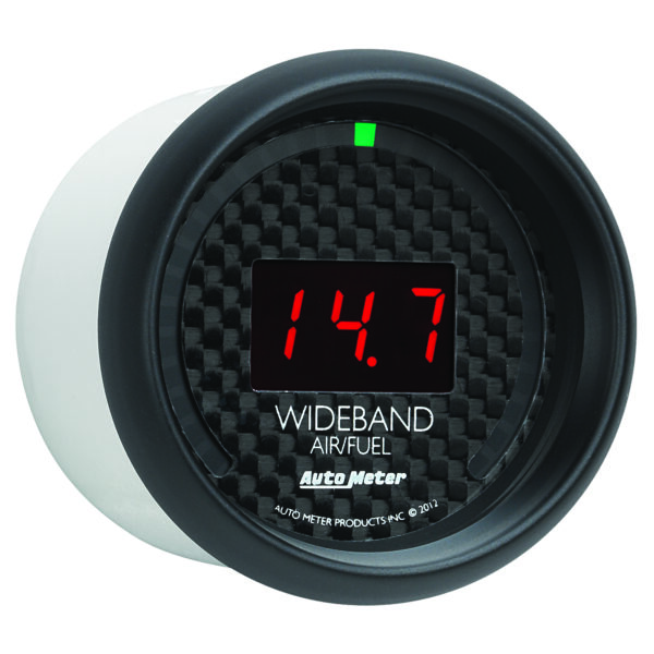 AUTOMETER Wideband Air/Fuel Ratio AFR Gauge Street, 2 1/16", 10:1-17:1, Digital, Gt - Image 5