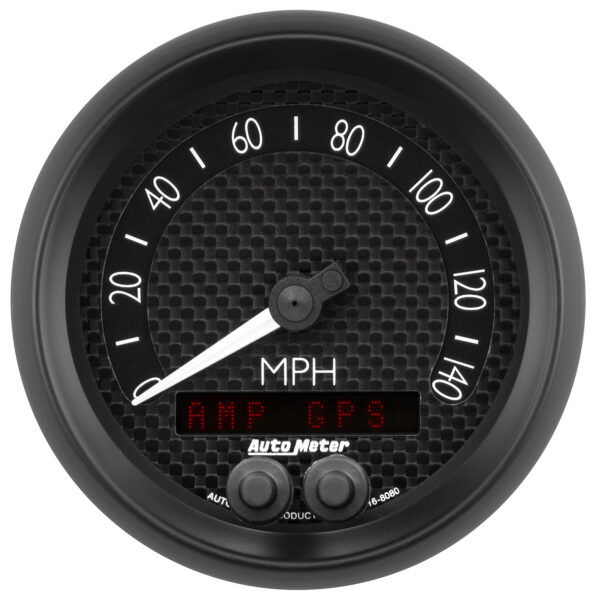 AUTOMETER Speedometer Gauge 3 3/8", 140MPH, GPS, Gt