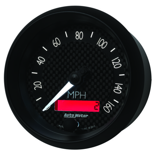AUTOMETER Speedometer Gauge 3 3/8", 160MPH, Elec. Programmable, Gt - Image 3