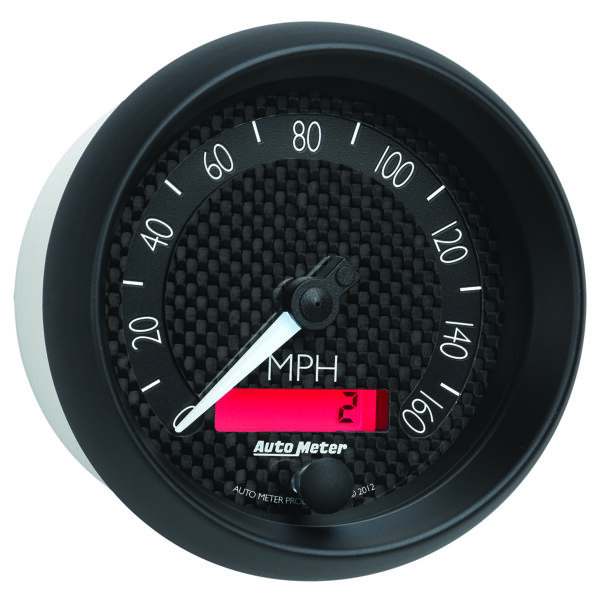 AUTOMETER Speedometer Gauge 3 3/8", 160MPH, Elec. Programmable, Gt - Image 5