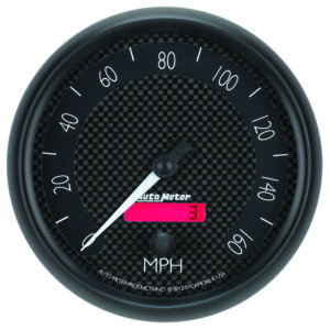 AUTOMETER Speedometer Gauge 5", 160MPH, Elec. Programmable, Gt