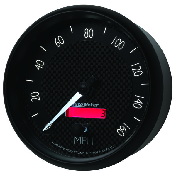 AUTOMETER Speedometer Gauge 5", 160MPH, Elec. Programmable, Gt - Image 3