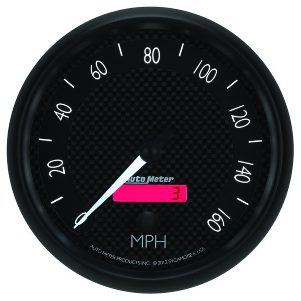 AUTOMETER Speedometer Gauge 5", 160MPH, Elec. Programmable, Gt - Image 4