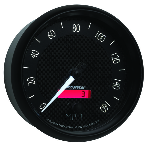 AUTOMETER Speedometer Gauge 5", 160MPH, Elec. Programmable, Gt - Image 6