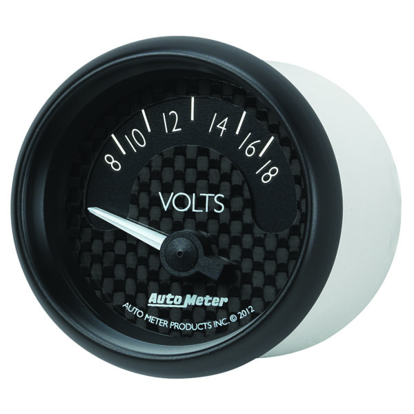 AUTOMETER Voltmeter Gauge 2 1/16", 18V, Elec, Gt - Image 2