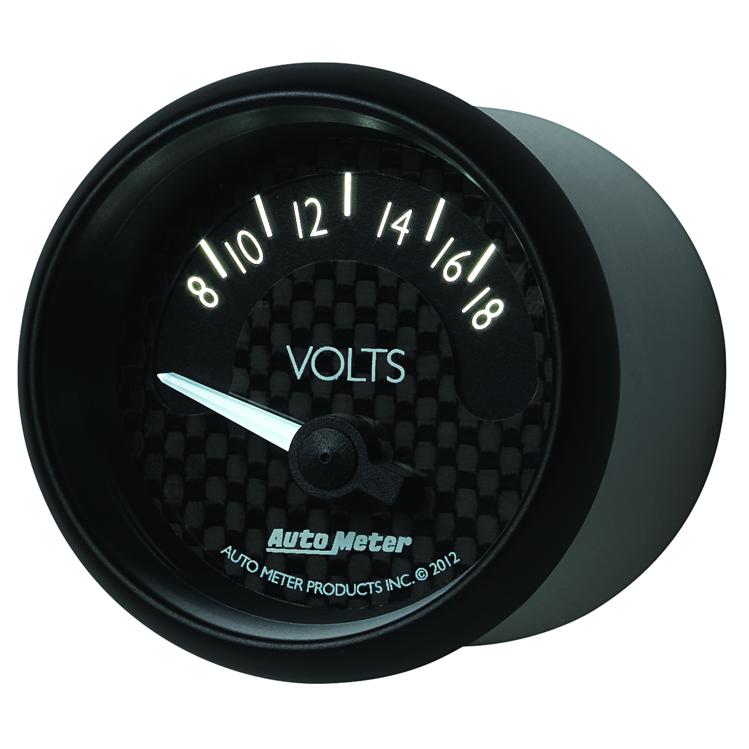 AUTOMETER Voltmeter Gauge 2 1/16", 18V, Elec, Gt - Image 3