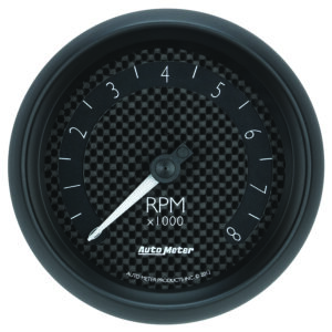 AUTOMETER Tachometer Gauge 3 3/8", 8K RPM, In-Dash, Gt