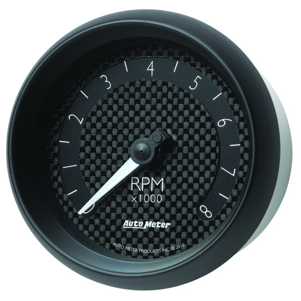 AUTOMETER Tachometer Gauge 3 3/8", 8K RPM, In-Dash, Gt - Image 2