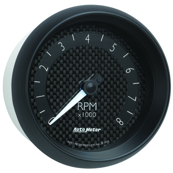 AUTOMETER Tachometer Gauge 3 3/8", 8K RPM, In-Dash, Gt - Image 5