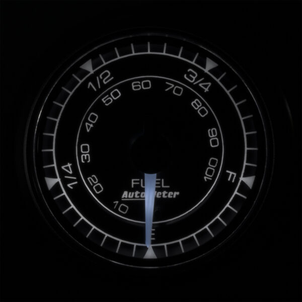 AUTOMETER Fuel Level Gauge 2 1/16", 0-280° Programmable, Chrono - Image 2