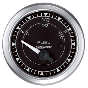 AUTOMETER Fuel Level Gauge 2 1/16", 0° To 90°F, Elec,  Chrono