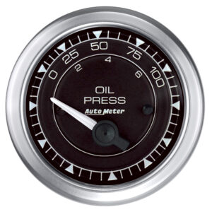AUTOMETER Pressure Gauge 2 1/16", 100PSI, Elec,  Chrono