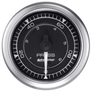 AUTOMETER Pressure Gauge 2 1/16", 100PSI, Digital Stepper Motor, Chrono