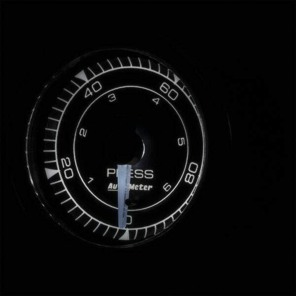 AUTOMETER Pressure Gauge 2 1/16", 100PSI, Digital Stepper Motor, Chrono - Image 4
