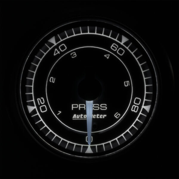 AUTOMETER Pressure Gauge 2 1/16", 100PSI, Digital Stepper Motor, Chrono - Image 2