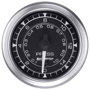 AUTOMETER Pressure Gauge 2 1/16", 15PSI, Digital Stepper Motor, Chrono