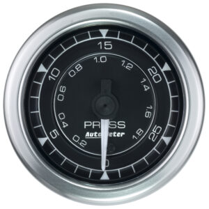 AUTOMETER Pressure Gauge 2 1/16", 30PSI, Digital Stepper Motor, Chrono