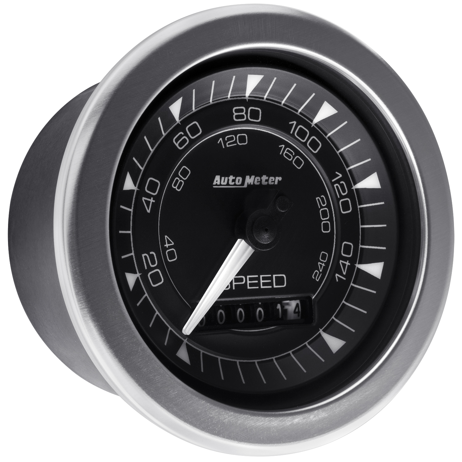 AUTOMETER Speedometer Gauge 3 3/8", 160MPH, Elec. Programmable, Chrono - Image 4