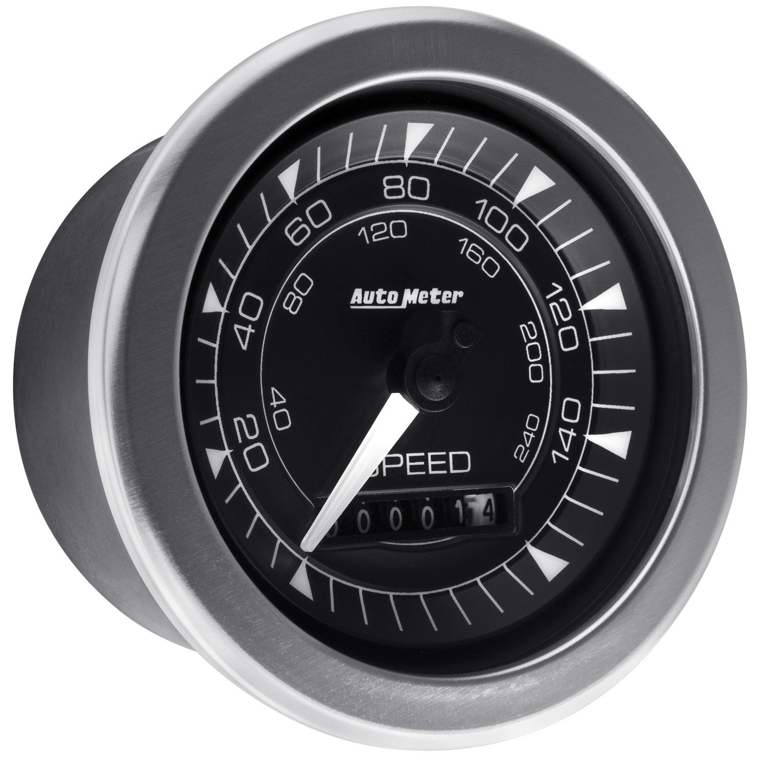 AUTOMETER Speedometer Gauge 3 3/8", 160MPH, Elec. Programmable, Chrono - Image 5
