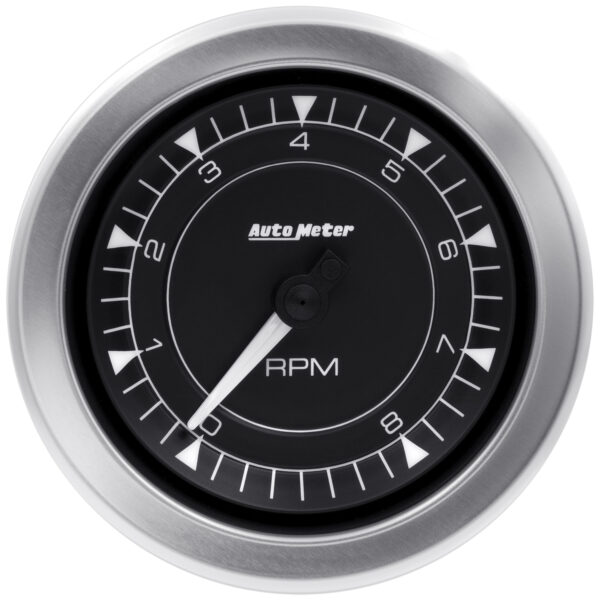 AUTOMETER Tachometer Gauge 3 3/8", 8K RPM, In-Dash, Chrono