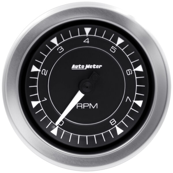 AUTOMETER Tachometer Gauge 3 3/8", 8K RPM, In-Dash, Chrono - Image 2