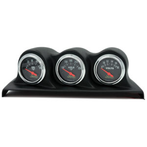 AUTOMETER 3pc Gauge Kit Wrangler (JK) 07-10, Oil PSI/Axle Temp/Volt