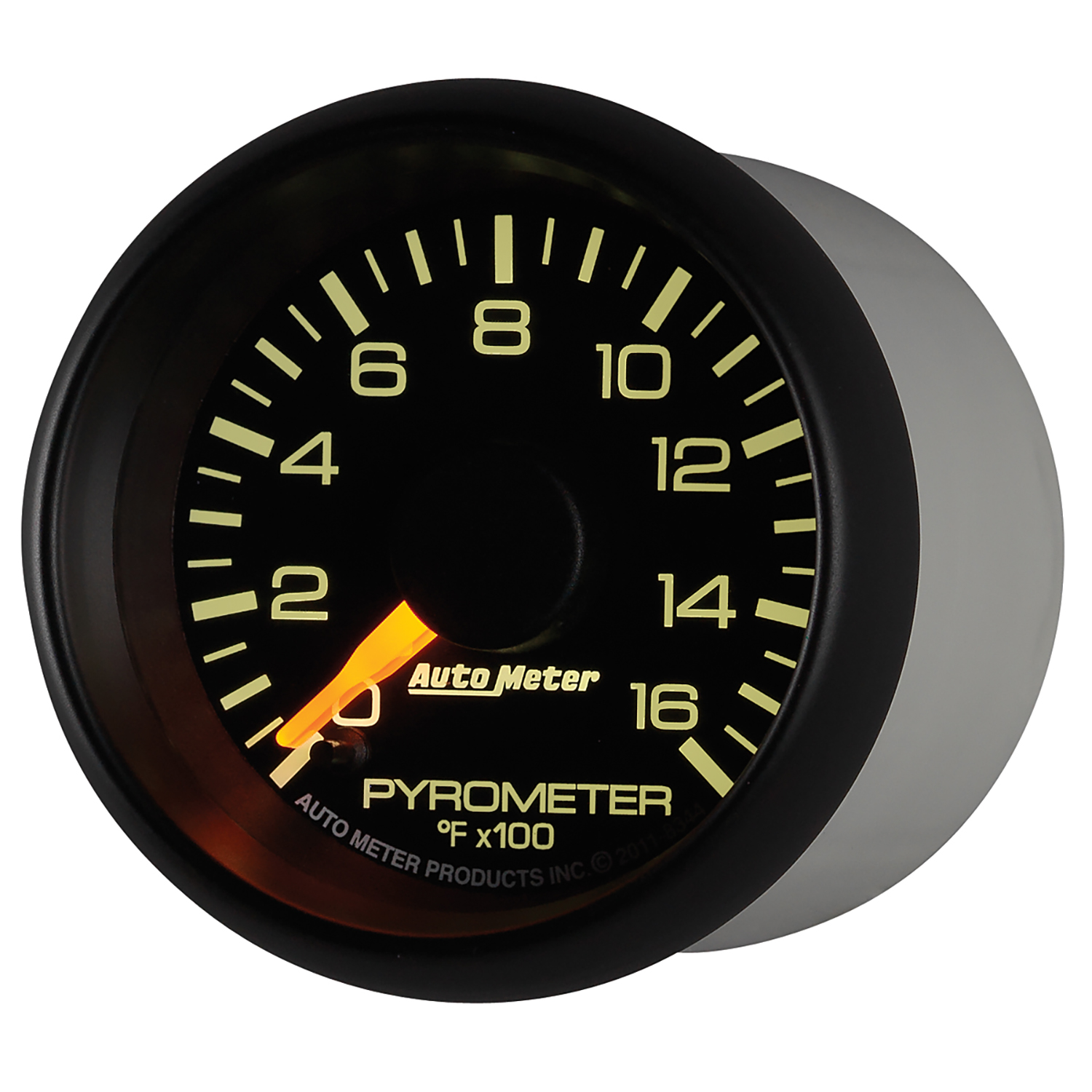 AUTOMETER EGT Pyrometer Gauge 2 1/16", 1600°f, Stepper Motor, Gm Factory Match - Image 3