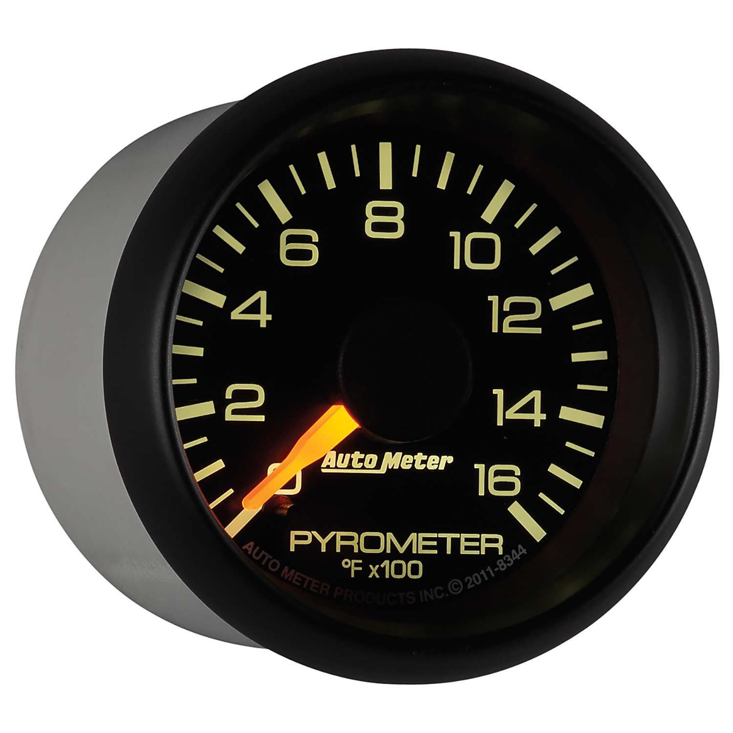 AUTOMETER EGT Pyrometer Gauge 2 1/16", 1600°f, Stepper Motor, Gm Factory Match - Image 6