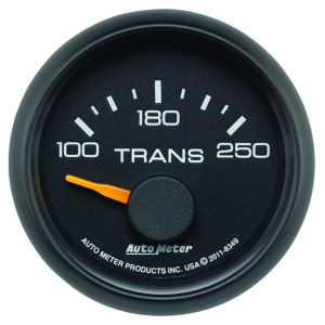 AUTOMETER Transmission Temperature Gauge 2 1/16", 100-250°f, Electric, Gm Factory Match