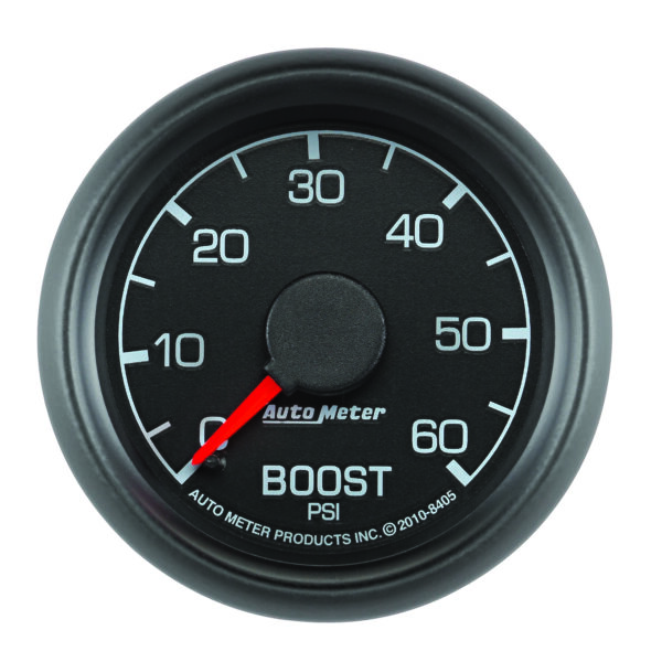 AUTOMETER Boost Gauge 2 1/16", 60PSI, Mechanical, Ford Factory Match