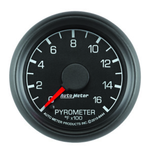 AUTOMETER EGT Pyrometer Gauge 2 1/16", 1600°f, Stepper Motor, Ford Factory Match