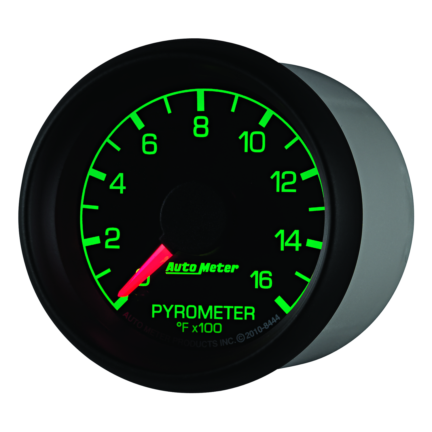 AUTOMETER EGT Pyrometer Gauge 2 1/16", 1600°f, Stepper Motor, Ford Factory Match - Image 3