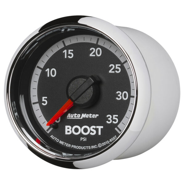 AUTOMETER Boost Gauge 2 1/16", 35PSI, Mechanical, Ram Gen 4 Factory Match - Image 2