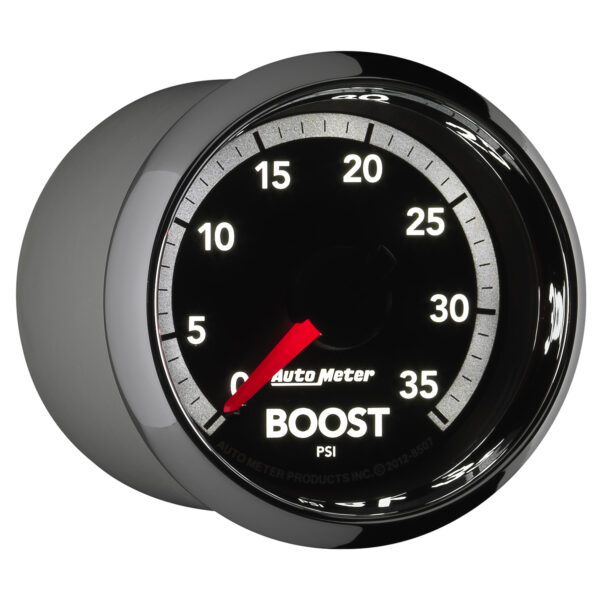 AUTOMETER Boost Gauge 2 1/16", 35PSI, Mechanical, Ram Gen 4 Factory Match - Image 6