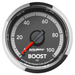 AUTOMETER Boost Gauge 2 1/16", 100PSI, Mechanical, Ram Gen 4 Factory Match