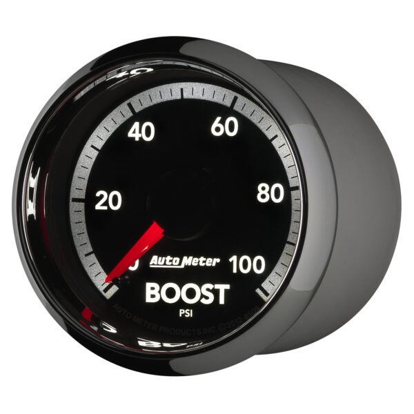 AUTOMETER Boost Gauge 2 1/16", 100PSI, Mechanical, Ram Gen 4 Factory Match - Image 3