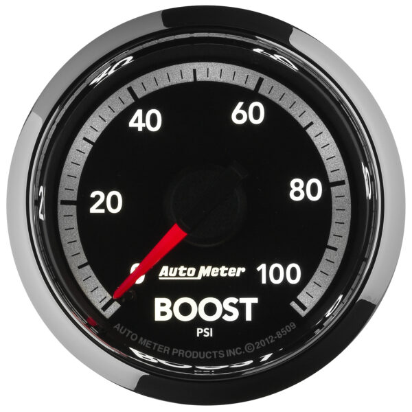 AUTOMETER Boost Gauge 2 1/16", 100PSI, Mechanical, Ram Gen 4 Factory Match - Image 4