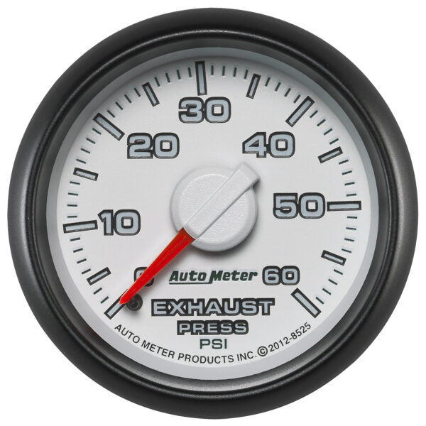 AUTOMETER Exhaust Pressure Gauge 2 1/16", 60PSI, Mechanical, Ram Gen 3 Factory Match